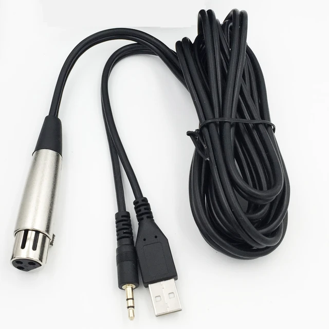 Xlr F Microphone Cable, Usb Xlr Microphone Cable