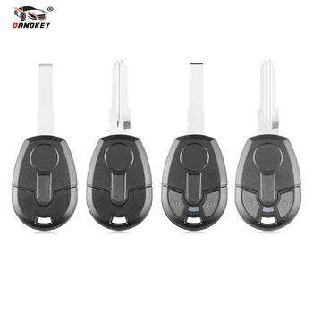 

Dandkey 10pcs Replacement Remote Key Shell Case Cover Uncut GT15R/SIP22 Blade For Fiat Positron Auto Fob Transponder No Chip