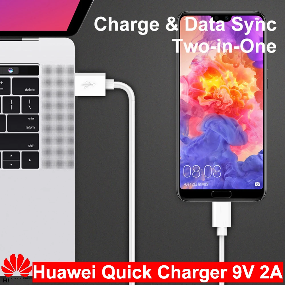 Huawei 9V2A UK/EU/US Fast Charger QC2.0 Quick Fast Charge Adapter Type C/Micro USB Cable For Mate 7 8 10Lite P8 9 10Lite Honor 8 usb charger