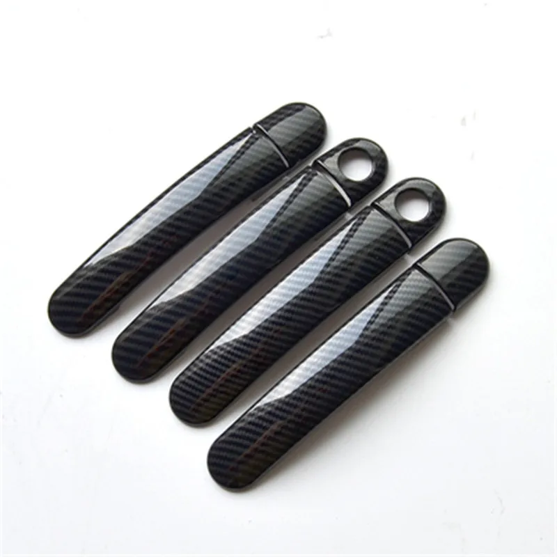 

for Skoda Octavia 2007-2013 Carbon fiber car ABS Door Handle Bowl Door handle Protective covering Cover Trim Car styling