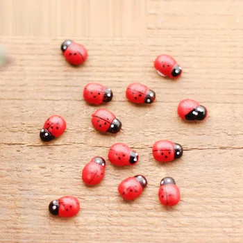 

20pcs Gardening accessories,seven-spotted ladybug,succulent plant accessories,DIY bonsai potted plants small ornaments