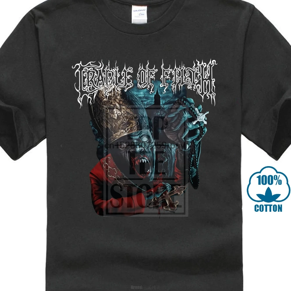 Cradle Of Filth Vampire Priest официальная рубашка s m l Xl Xxl черная металлическая футболка |