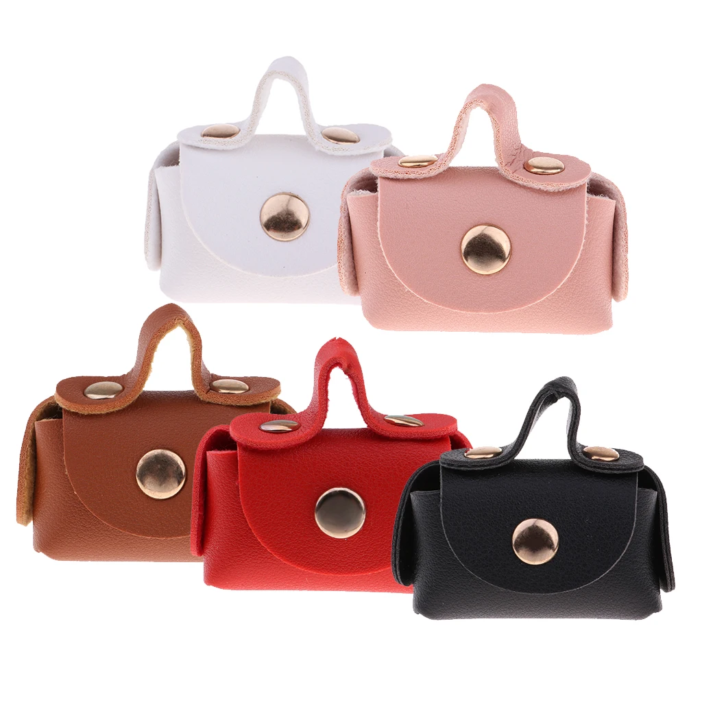12inch Doll PU Leather Handbag Bag Purse For BJD Doll  Clothes Accessories