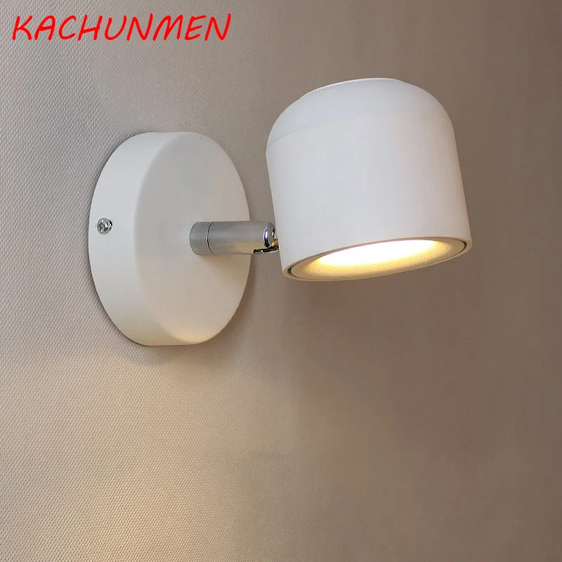 

Nordic simple modern LED Wall lamp mirror light aisle living room bedroom bed reading wall sconce AC85-265V wall light