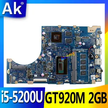 

AK TP300LJ 4GB RAM i5-5200 CPU GT920M mainboard For ASUS TP300LJ TP300LD TP300 laptop motherboard 100%Tested