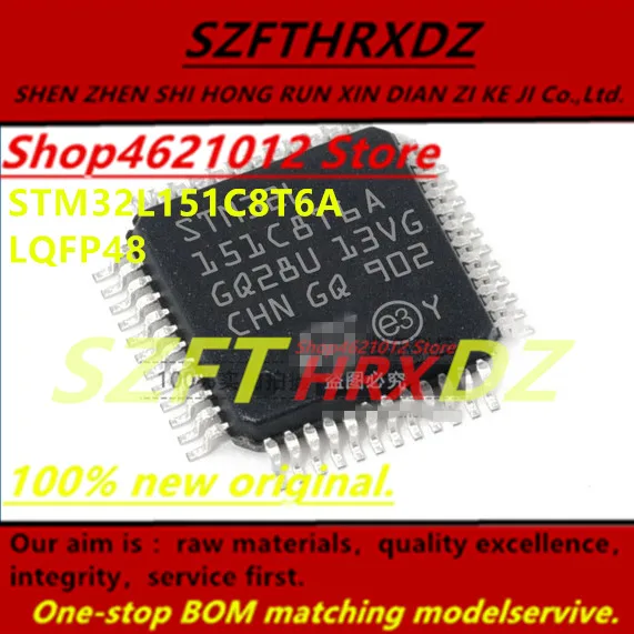 SZFTHRXDZ 100% Новый оригинальный (5 шт.-10 шт.) STM32L151C8T6A STM32L 151C8T6A LQFP48 | Обустройство дома