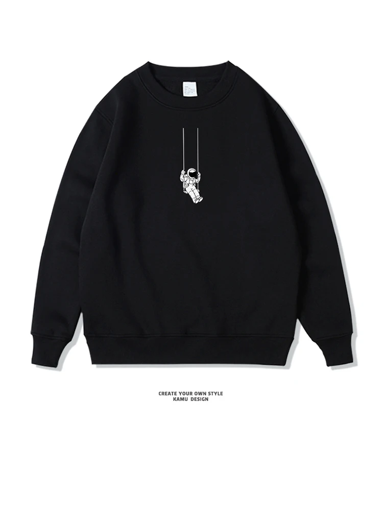 

Astronaut 2020 autumn and winter new men's hoodie cotton printed men's top loose hip-hop style woman hoodie fashion Sweatshirt