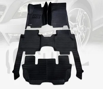 

Good quality! Custom special car floor mats for Land Rover Discovery 4 2016-2010 7 seats waterproof carpets for Discovery 4 2013