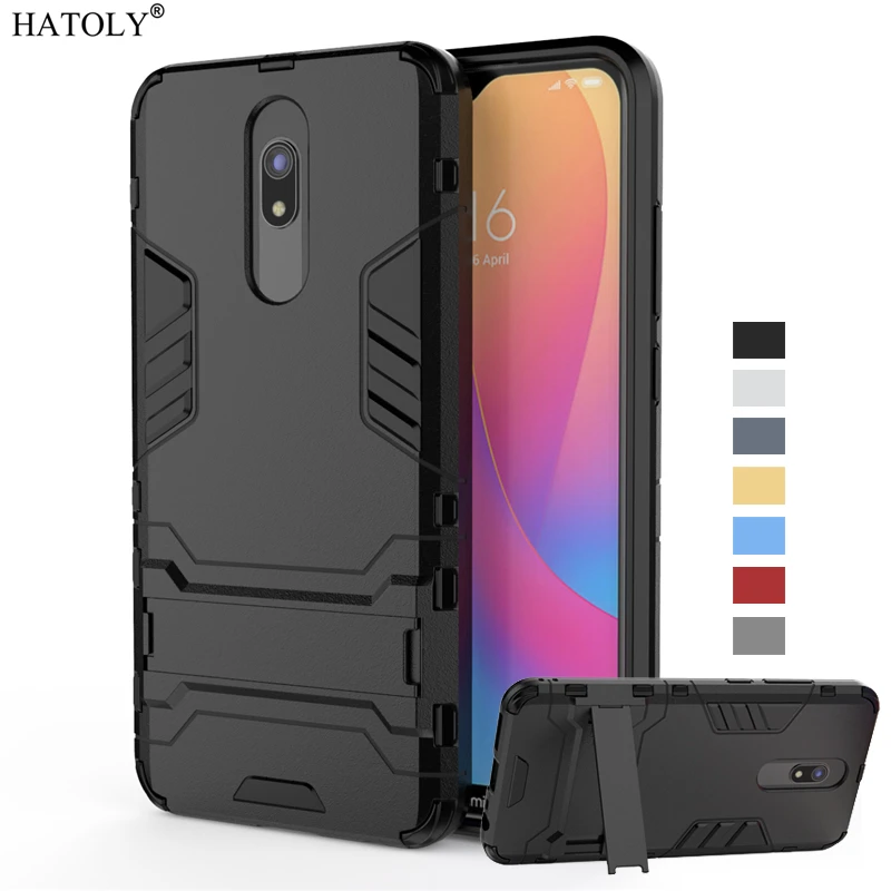 For Cover Xiaomi Redmi 8A Case Armor TPU Rubber Shell Hard PC Back Phone Cover Case For Xiaomi Redmi 8A Case For Xiaomi Redmi 8A