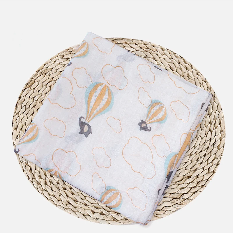 Muslin Blanket Stroller-Cover Baby Swaddle Newborn Toddler Kids Wrap Bath-Gauze 100%Cotton