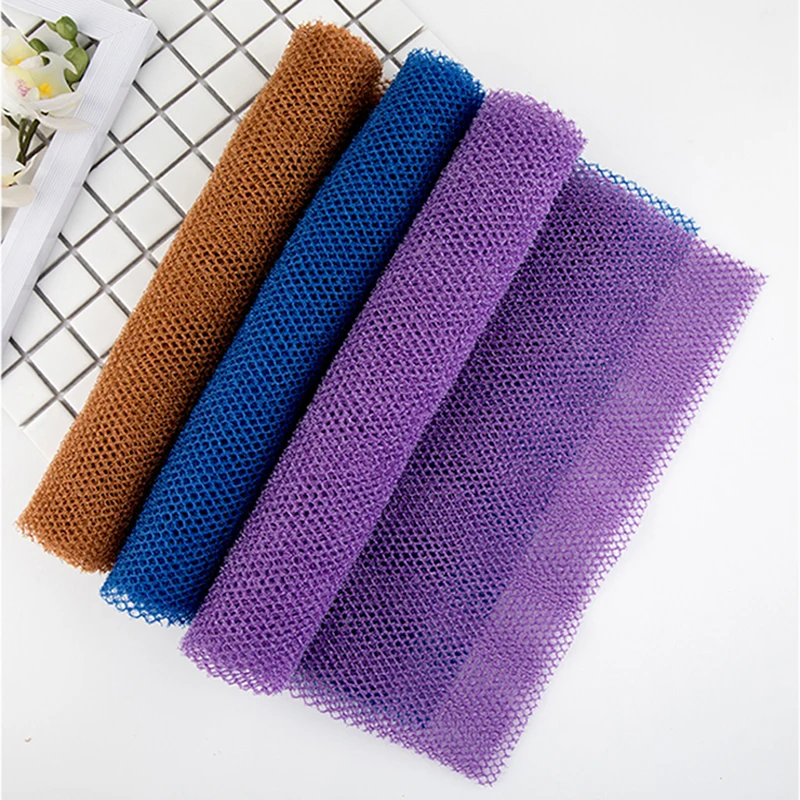 

African Net Long Bath Body Exfoliating Long Net Shower Body Scrubber Back Scrubber Skin Smoother