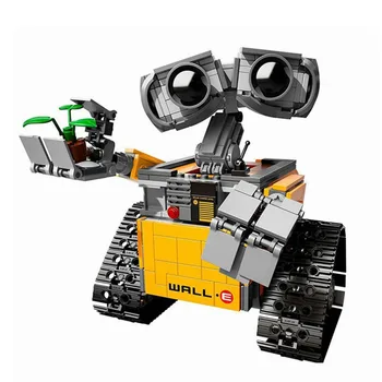 

Technic Creator Idea Series Wall E Robot Building Blocks Bricks Compatible with Lepining 21303 Movie Well E DIY Toys for Kids