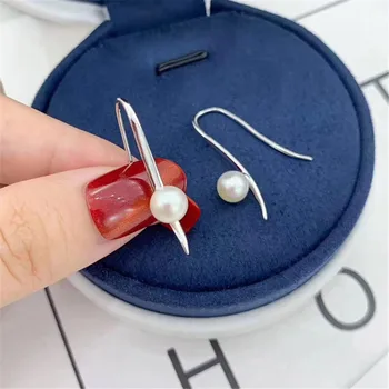 

NEW ARRIVAL 925 Sterling Silver Earrings Mountings Findings Settings Jewelry Parts Fittings Accessories for Pearls Beads Stones