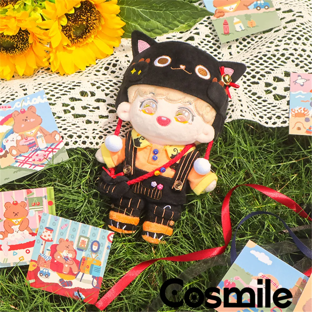 

Cosmile Anime Kpop Star Animal Cat Clothes Outfit For 20cm Doll Toy Clothing Hat Cosplay Props Gift C MJ