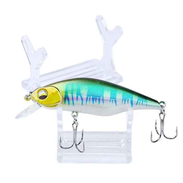 5pcs Fishing Lure Display Stand Easels Fishing Lure Showing Swim