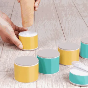 

4pcs Home Multipurpose Bed Round Furniture Feet Pads Coffee Table Carbon Steel Self Adhesives Breakfast Bar Chair Anti Scratch