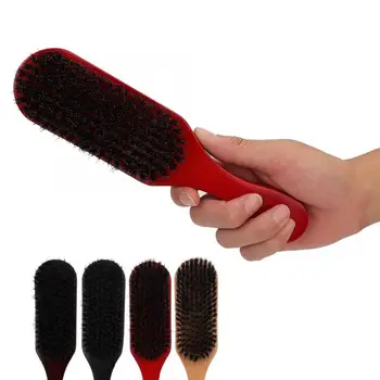 

Professional Hair Styling Comb Household Wooden Handle Comb Salon Oil Head Comb Barber Hairdressing Tools