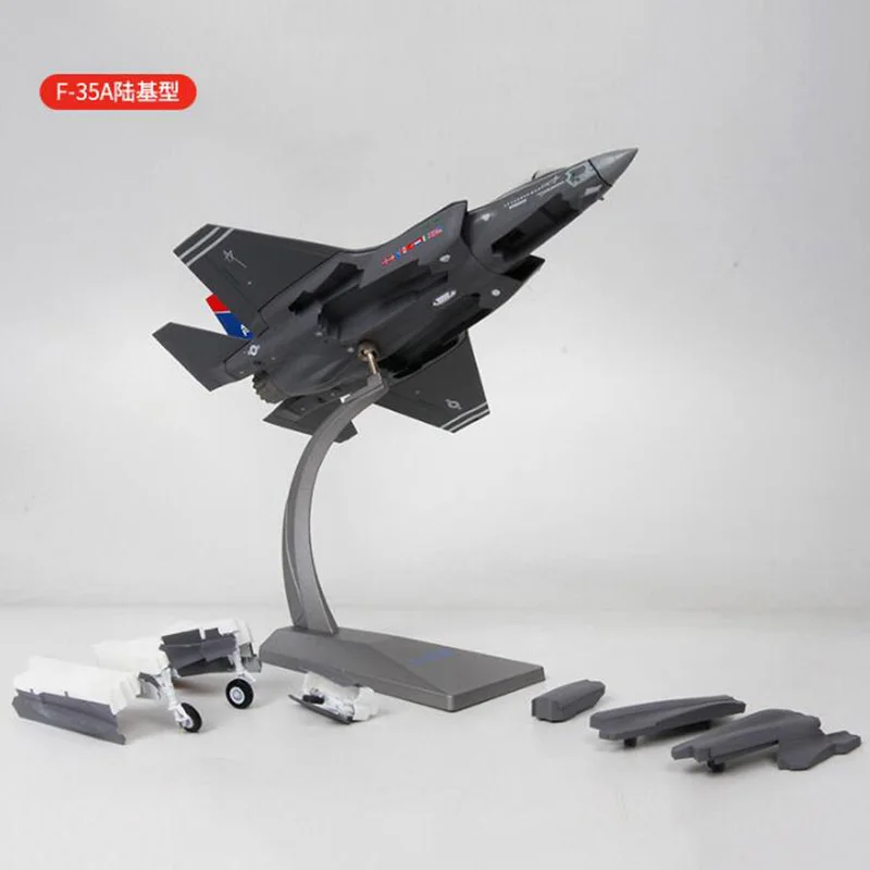 1/72 масштаб армии США ВМФ F35 F-35 истребитель самолет литье под давлением сплав Модель Детская Военная игрушка дисплей сувенир