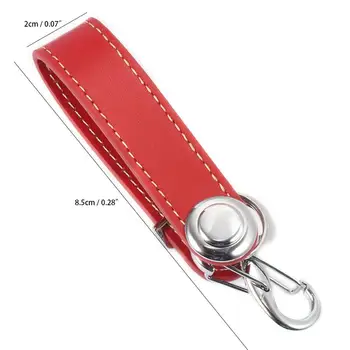 

Hot Smart Key Wallet Gear Key Chain Leather Car Keychain Organizer Key Ring Gift Car Interior Decoration Accessories