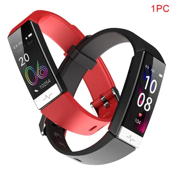 

Take Photo Blood Pressure Sport Wristband Bracelet Heart Rate Monitor Fitness Tracker Touch Control Smart Watch Rechargeable TPU