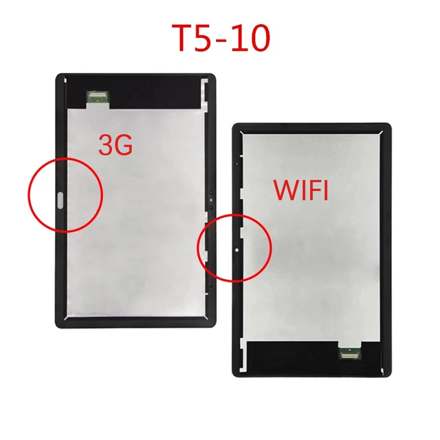 For Huawei MediaPad T5 AGS2-W09 AGS2-W19 LCD Touch Screen Display Assembly  Frame