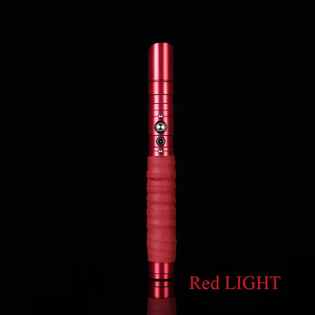 Светильник Jedi Sith, металлический меч, лазерный маскарадный светильник, сабельные игрушки, светящийся подарок для детей, светильник для улицы, креативные войны, игрушки, палка, меч - Цвет: Red HD red