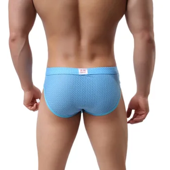 

Men Mesh Breathable Briefs Aircraft Pants 3D Three-Dimensional Soft Breathable Underwear Comfortable Briefs