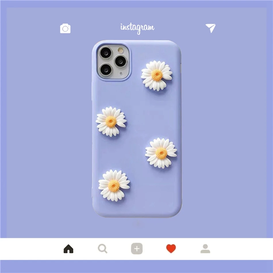 Чехол с подсолнухами Daisy для Samsung A50 A30 A40 A60 A70 A80 модный DIY чехол A70E A20E A10S A20S M40 мягкий