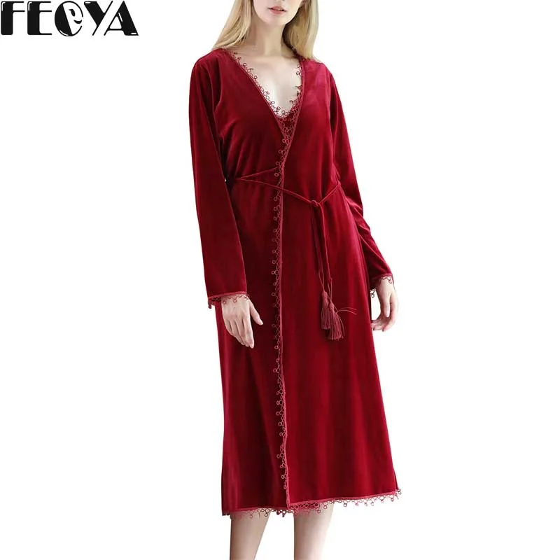 Высококачественный зимний теплый женский халат очень длинный фланелевый Халат Dobby, кимоно, халат для подружки невесты, свадебная Пижама