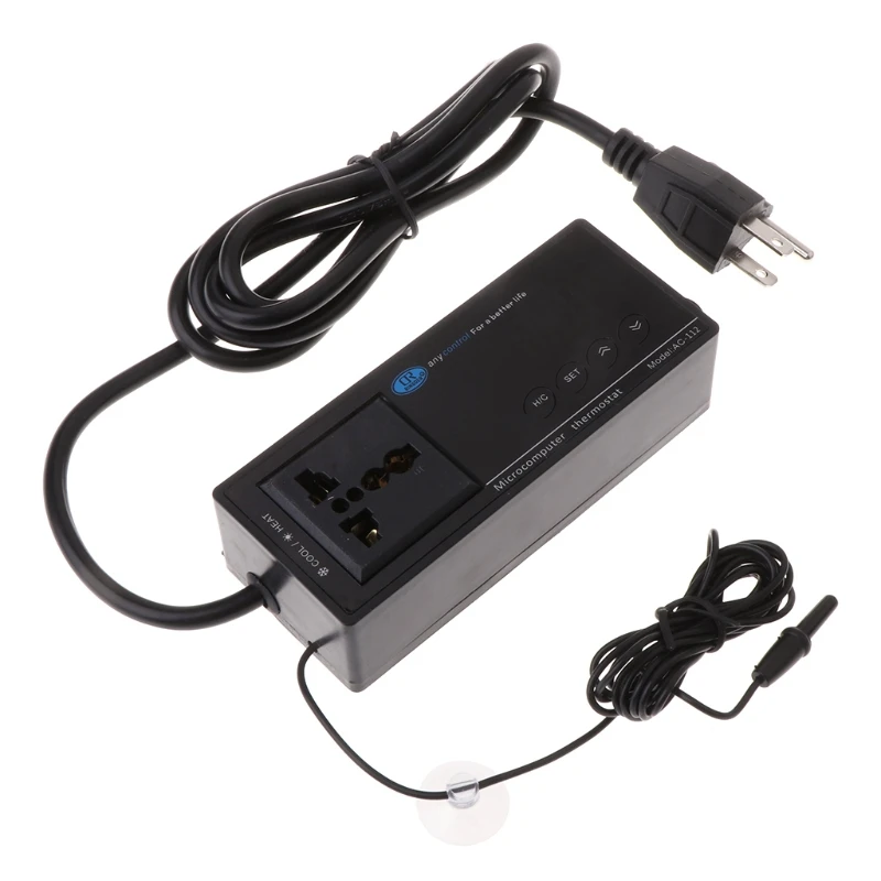 

2018 Digital LED Temperature Controller Thermostat For Aquarium Reptile UK/EU/US