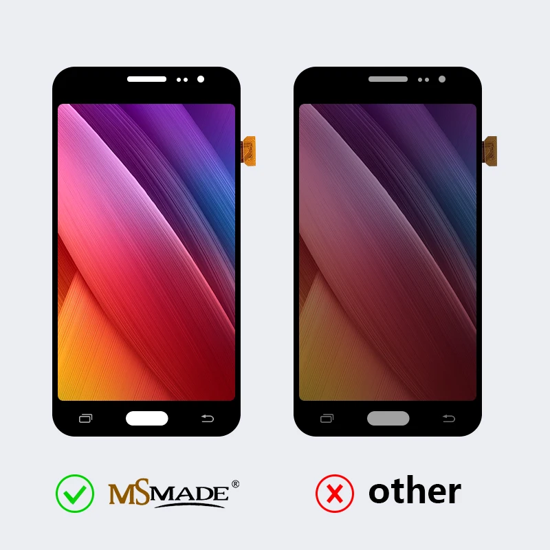 Для Samsung Galaxy J2 J210 J210F ЖК-дисплей Super AMOLED сенсорный экран дигитайзер сборка запасные части