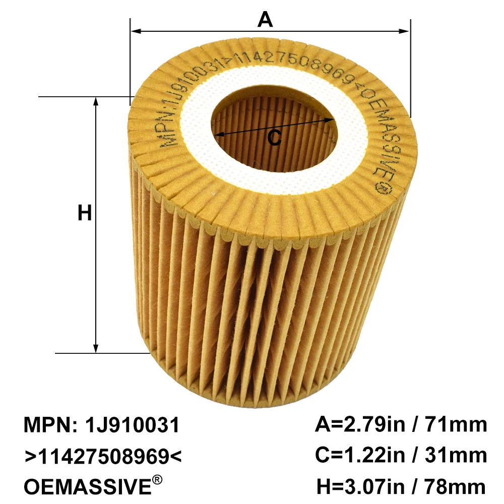 Oil Filter 11427508969 for BMW 1 3 5 Series X1 X3 Z4 Roadster E46 E81 E87 E90 E60 E61 E84 E83 116i 316i 323i 520i 1.6L 1.8L 2.0L motorcycle oil filter car oil filter car filter car filter set