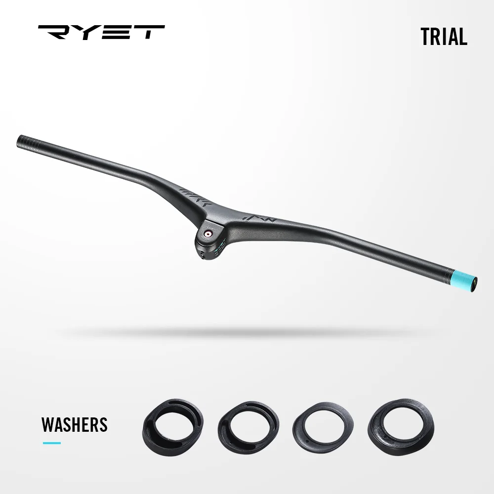 22 Ryet Integrated Mtb Handlebar Stem T1000 Carbon Rise 740mm 5 Degrees Ud Matte Bicycle Xc Am One Piece Flat Bar Stem Bike Bicycle Handlebar Aliexpress