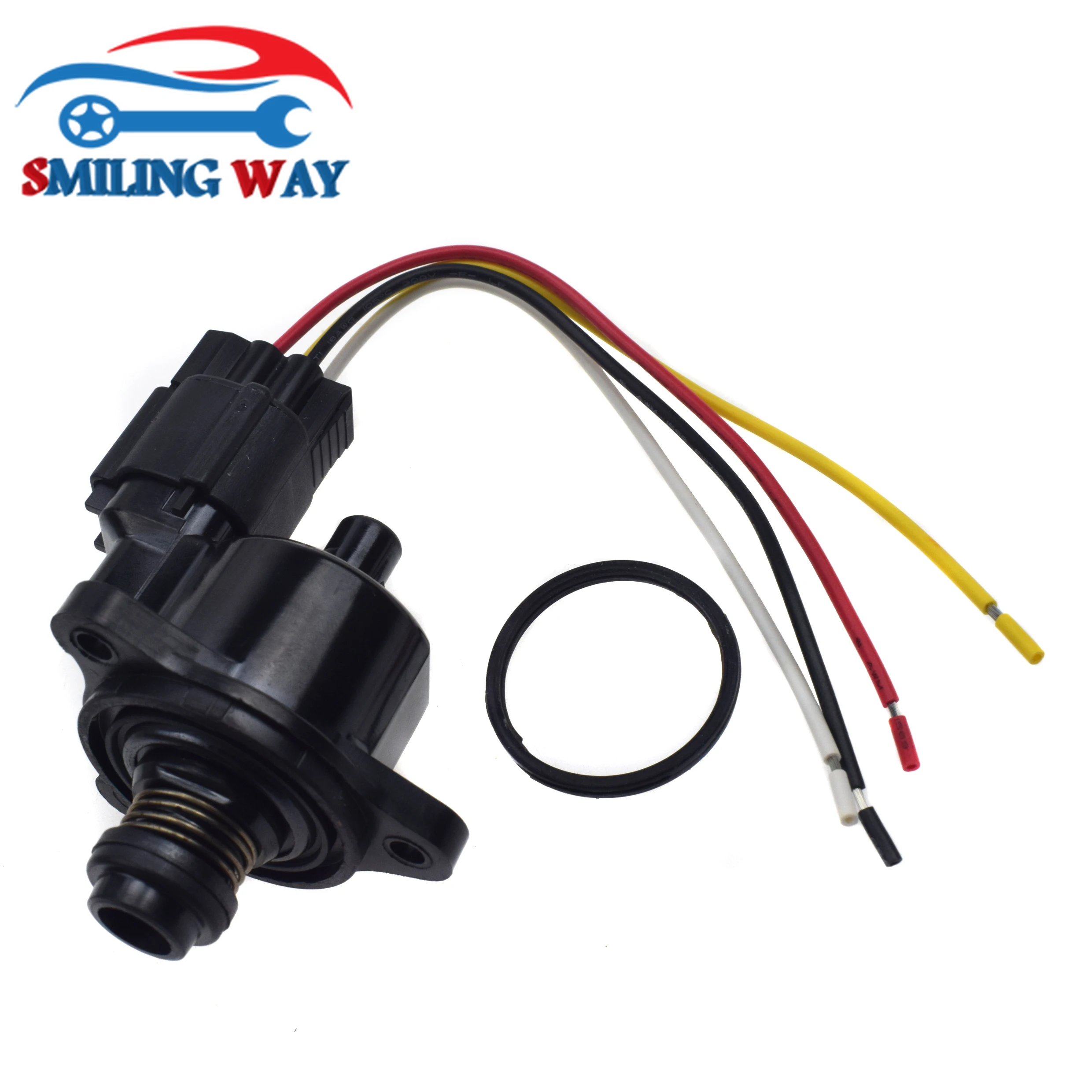 Idle Air Control Valve or with Connector Plug For Mitsubishi Lancer Galant Outlander Eclipse or Chrysler Sebring Dodge Stratus