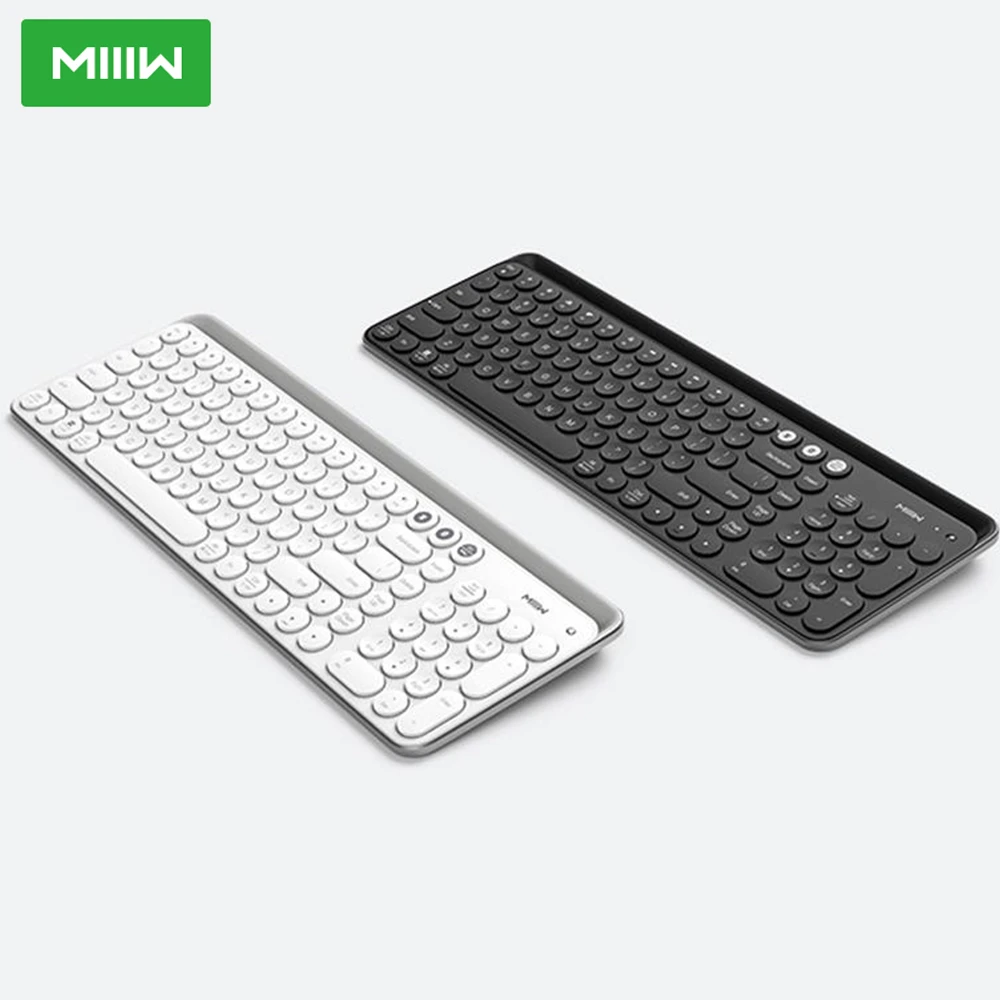 Bluetooth Dual Mode Keyboard,104 Keys 2.4Ghz Multi System Compatible Wireless Portable Game Keyboard for Tablet Mobile Phone Ipad