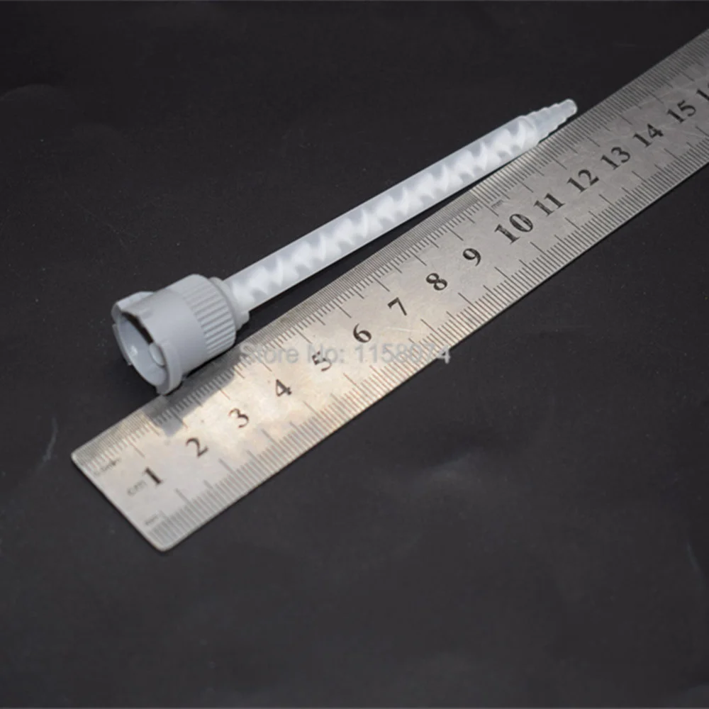 Description Picture 3 of item5pcs 1:1 2:1 Mixing Nozzle Resin Spare Mixer Nozzles for Adhesives