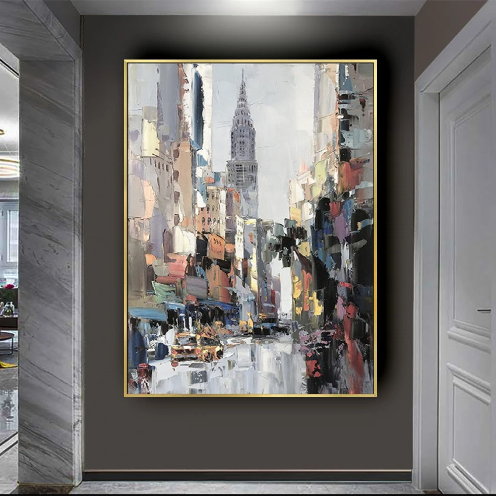 

Selling Hand-Painted Canvas Oil Paintings Modern Wedding Decor Knife Flower Wall Art Pictures Home Decor For Living Room Posters