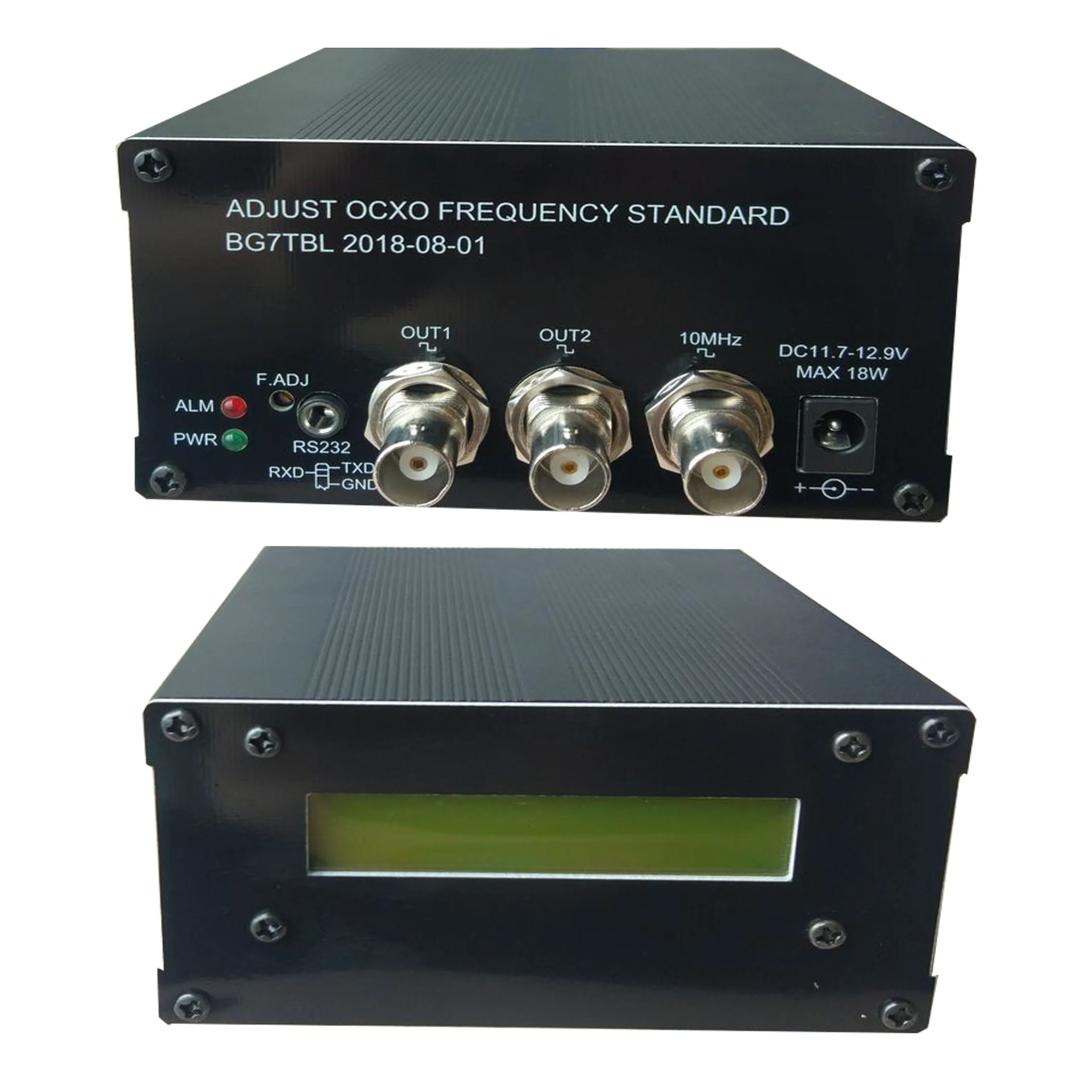 

Изготовитель: BG7TBL, 10 МГц, стандарт частоты, OCXO, кварцевый генератор, стандарт частоты, Регулируемый 10K-180M, звуковые часы Soure + LCD