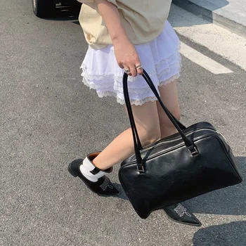 

Simple Practical Large Capacity Travel Shopping Bag 2020 New Pillow Shoulder Bag All-match Boston Messenger Bag Fpr Women TRS1