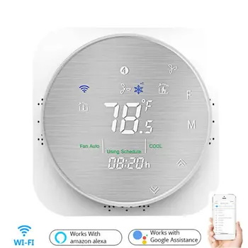 

Smart Heat Pump US Standard WiFi Smart Thermostat Temperature Controller 449C