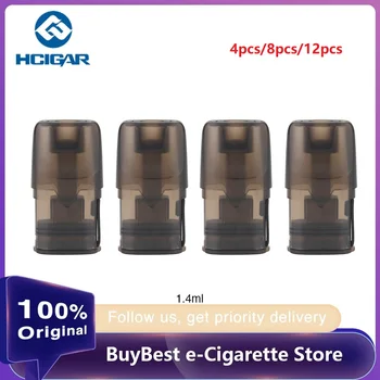 

NEW Original Hcigar Akso OS Pod Cartridge 1.4ml 4pcs/pack with 1.8ohm Coil Resistance for Hcigar Akso OS Pod Starter Kit Vape