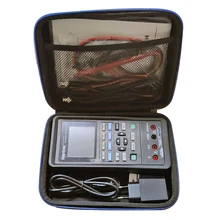 Hantek 2c72 handheld 3in1 osciloscópio digital + gerador de forma de onda multímetro portátil usb 2 canais 70mhz