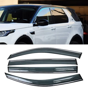 

For LAND ROVER Discovery L462 2016-2019 Car Window Sun Rain Shade Visors Shield Shelter Protector Cover Trim Frame Sticker