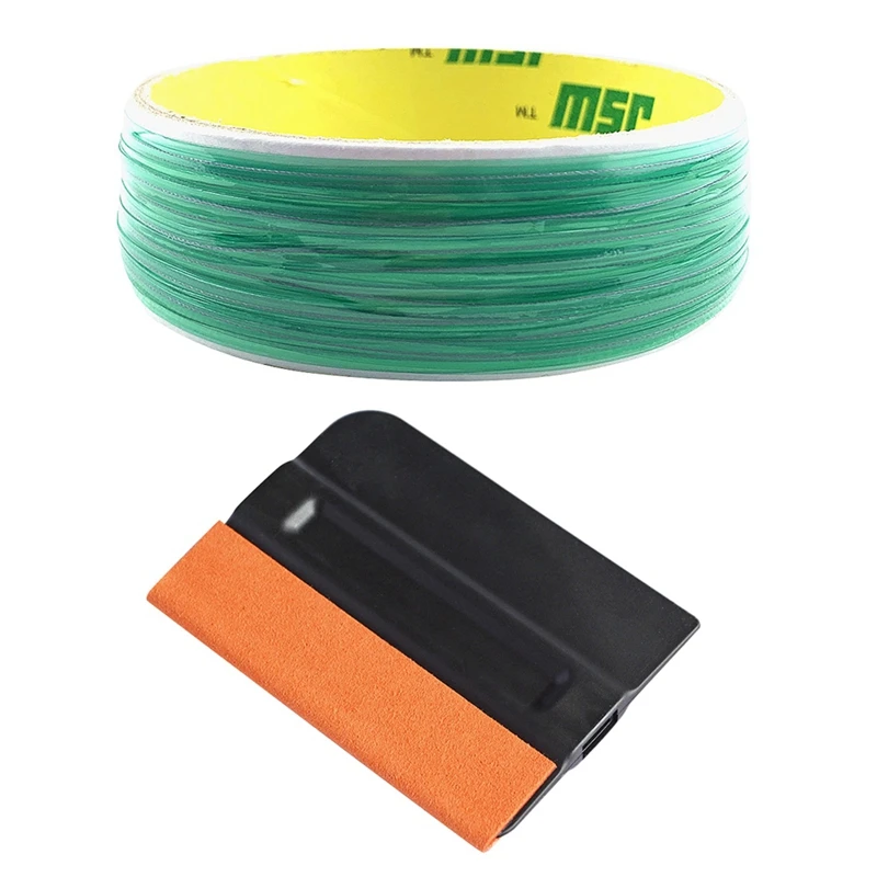 

50M Finish Car Design Line+Squeegee For Vinyl Wrapping Cutting Trim