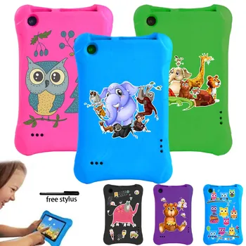 

Anti-fall Anti-slip Tablet Case for Amazon Fire 7 ï¼ˆ5/7/9th Genï¼‰ 7 Inch - Kids EVA Soft Shell Tablet Case with Cartoon Pattern