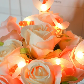 

20 LED String Light Cartoon Bee Shape Warm LED String Fairy Light for Garden Fence Christams Festival Home Lighting Decoration