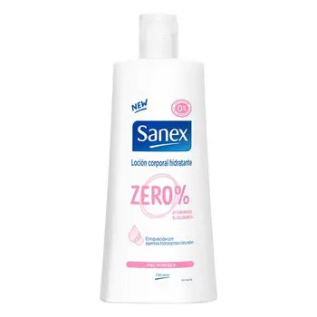 

Moisturising Lotion Zero % Sanex (400 ml) Sensitive skin
