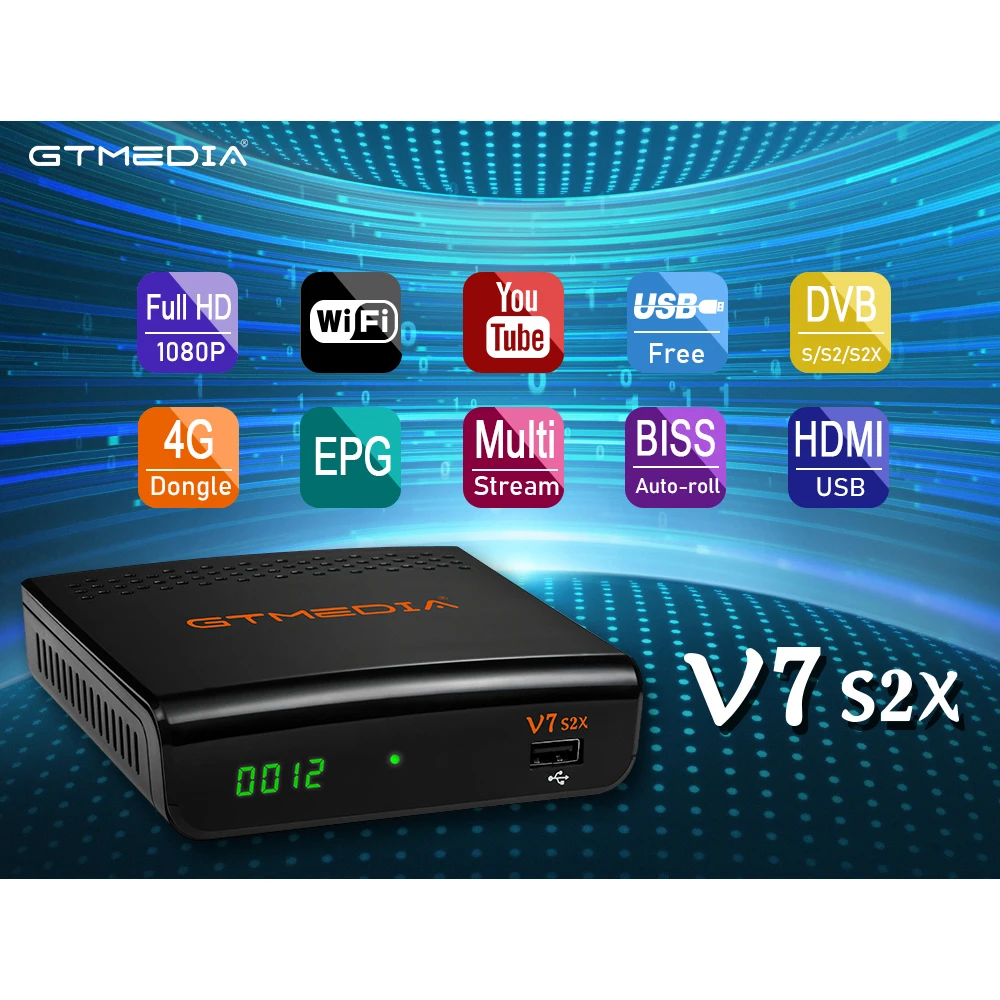 do receptor de gt media v7s hd