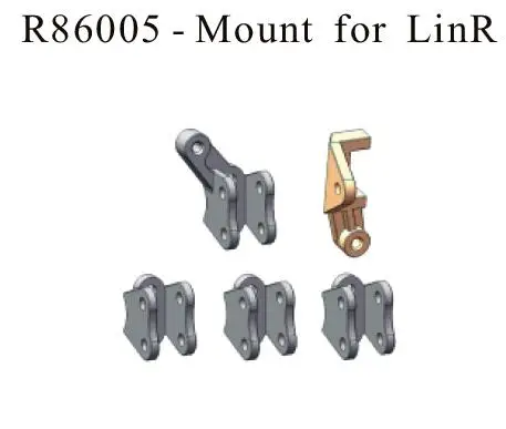 1 комплект 1/10 RGT 86001 фотоаксессуары Тяговый стержень фиксированное сиденье