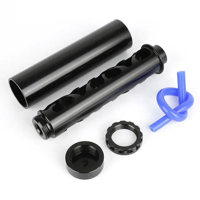 New 1/2-28 5/8-24 6inch-Small 10inch Single Core Aluminum Fuel Filter Solvent Trap for NAPA 4003 WIX 24003 223 308 308